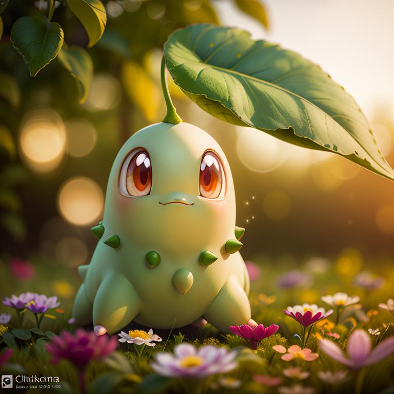 Chikorita by TaliceDraws on DeviantArt